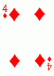  4 of Diamonds 