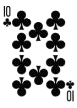  10 of Clubs 